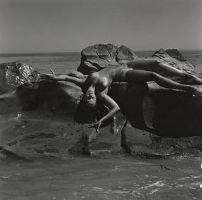 ANDRÉ DE DIENES Vintage Photo 1950s-1960s Nude Study