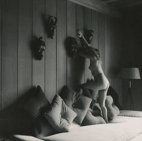 ANDRÉ DE DIENES Vintage Photo 1950s-1960s Nude Study