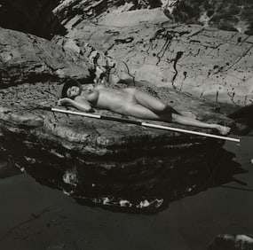 ANDRÉ DE DIENES Vintage Photo 1950s-1960s Nude Study