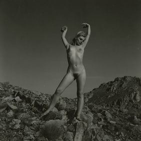 ANDRÉ DE DIENES Vintage Photo 1950s-1960s Nude Study