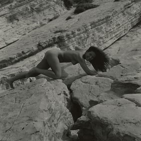ANDRÉ DE DIENES Vintage Photo 1950s-1960s Nude Study