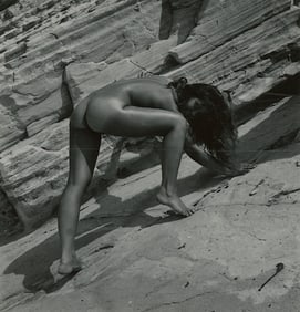 ANDRÉ DE DIENES Vintage Photo 1950s-1960s Nude Study