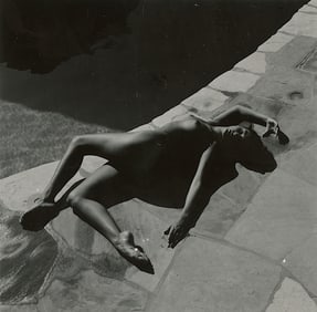 ANDRÉ DE DIENES Vintage Photo 1950s-1960s Nude Study