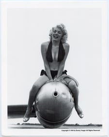 BUNNY YEAGER Vintage Pin Up Litho MARIA STRINGER