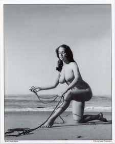BUNNY YEAGER Vintage Pin Up Litho DIANE WEBBER