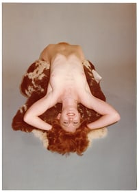 Pin Up Kodak Print Photo Naturalism Nude 3.5" x 5" Ca 1970s - 1990s