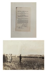 Pair Museal Iconic Photos Troops WW1 Ca. 1910s