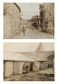 Pair Museal Iconic Photos Troops WW1 Ca. 1910s