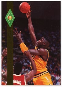 1992 Classic Four Sport #318 Shaquille O'Neal John Wooden Award
