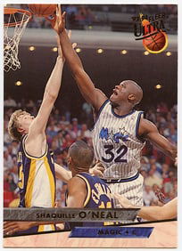 SHAQUILLE O'NEAL 1993 Fleer #135 Orlando Magic