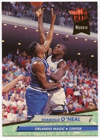 SHAQUILLE O'NEAL 1993 Fleer #328 Orlando Magic
