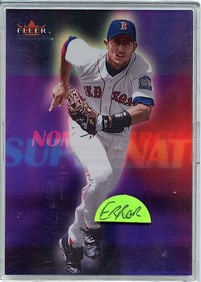 2000 Fleer ERROR CARD Boston Red Sox NOMAR GARCIA PARRA