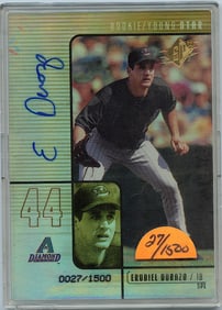 2000 ERUBIEL DURAZO Autograph SPx #108 0027/1500