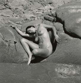 ANDRÉ DE DIENES Vintage Photo 1950s-1960s Nude Study