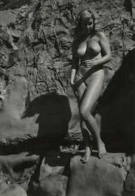 ANDRÉ DE DIENES Vintage Photo 1950s-1960s Nude Study
