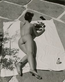 ANDRÉ DE DIENES Vintage Photo 1950s-1960s Nude Study