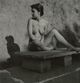 ANDRÉ DE DIENES Vintage Photo 1950s-1960s Nude Study