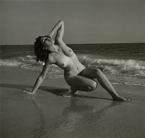 ANDRÉ DE DIENES Vintage Photo 1950s-1960s Nude Study
