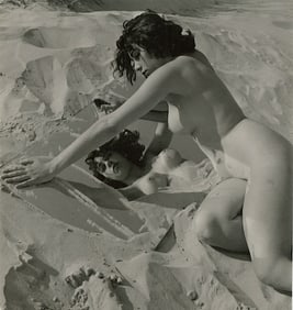 ANDRÉ DE DIENES Vintage Photo 1950s-1960s Nude Study