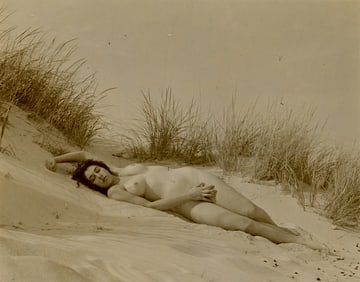 ANDRÉ DE DIENES Vintage Photo 1950s-1960s Nude Study