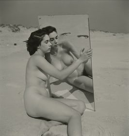 ANDRÉ DE DIENES Vintage Photo 1950s-1960s Nude Study