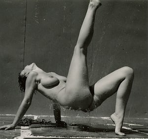 ANDRÉ DE DIENES Vintage Photo 1950s-1960s Nude Study