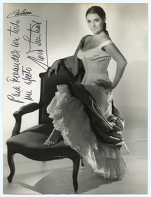 FLAMENCO DANCER Autographed Photo Scarce Collectors
