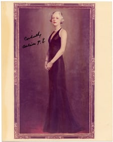 ADELAIDE T. R. Autographed Photo Scarce Collectors