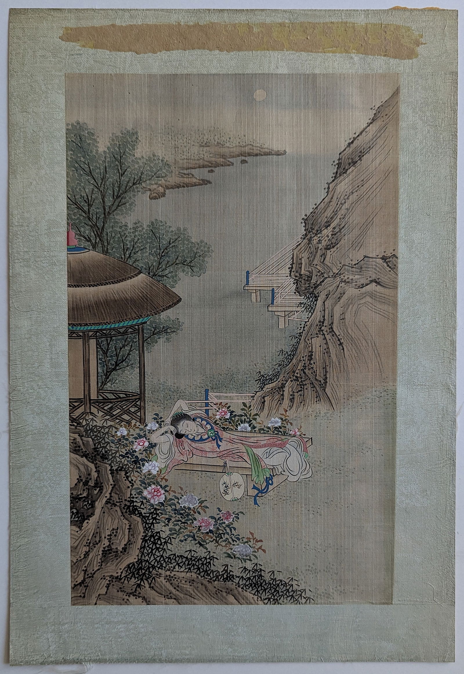 Antique / Vintage Japanese WoodBlock Print Signed (1 of 2)