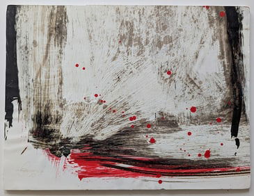 DOMINGO IZQUIERDO (1931 - ) Expressionism Abstract