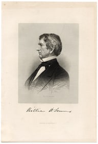 WILLIAM H SEWARD, U.S. Secretary of State/Lincoln Civil War