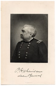 PHILIP H SHERIDAN, Civil War General