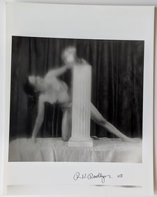 RUDOLF RADLINGER Signed Photograph Female Theatrical Nudism