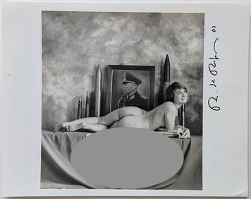 RUDOLF RADLINGER Signed Photograph Female Theatrical Nudism