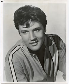 Vintage Photograph 10" x 8" ELVIS PRESLEY