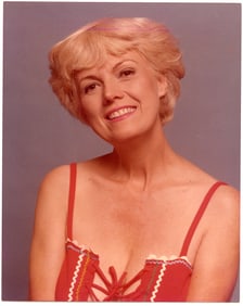 Original Vintage PIN UP Photo Estate BUNNY YEAGER 10" x 8"