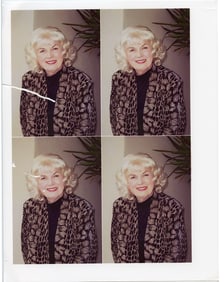 Vintage Photograph 10" x 8" BUNNY YEAGER PORTRAITS