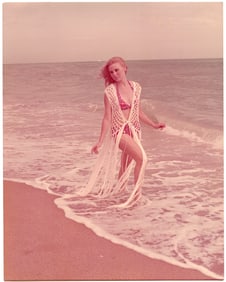 Original Vintage PIN UP Photo Estate BUNNY YEAGER 10" x 8"