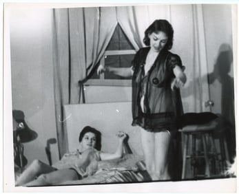 Vintage Photograph 10" x 8" PIN UP DANCERS