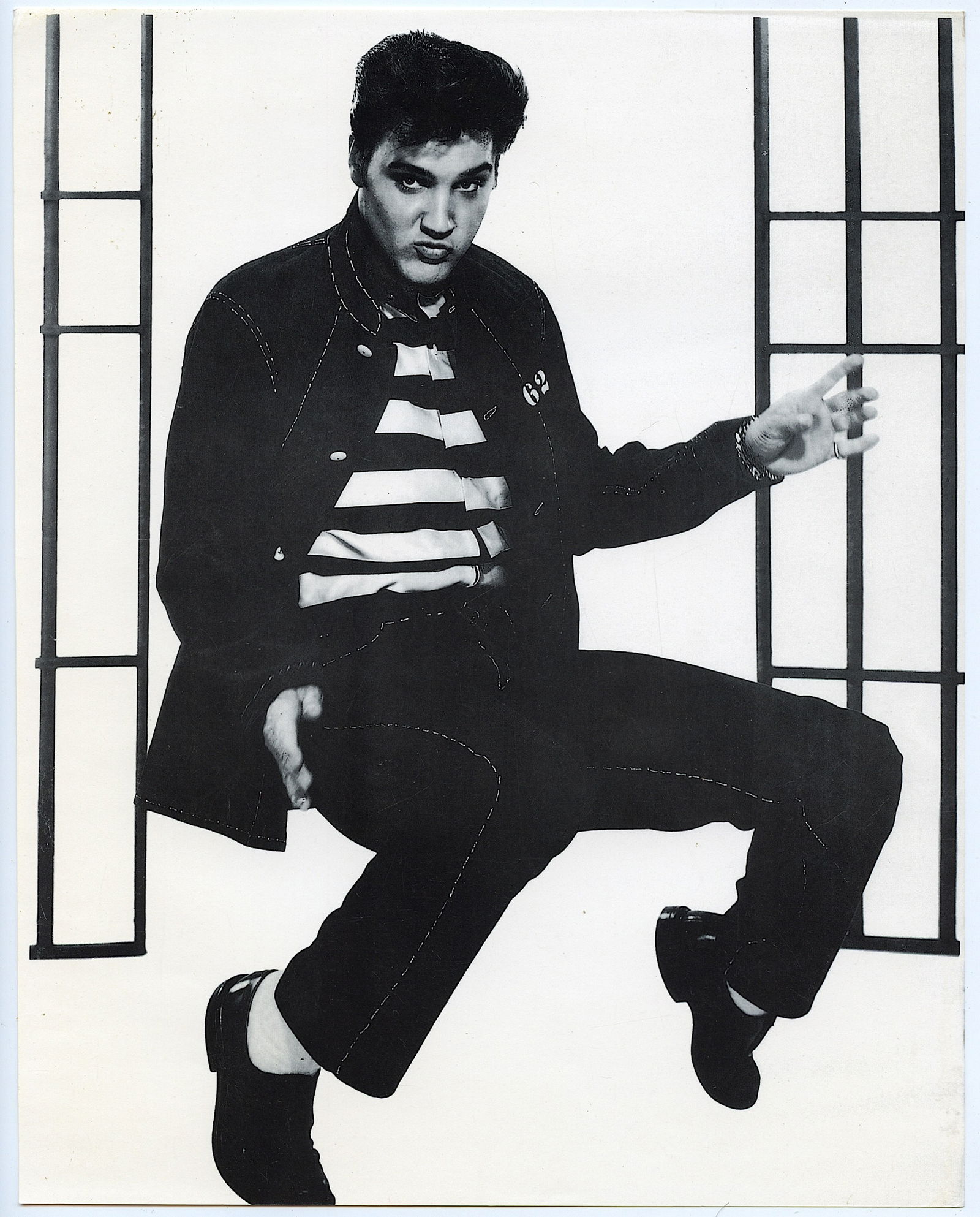 Vintage Photograph 10" x 8"  ELVIS PRESLEY (1 of 1)