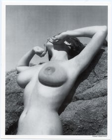 BUNNY YEAGER Vintage Pin Up Litho DIANE WEBBER