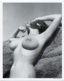 BUNNY YEAGER Vintage Pin Up Litho DIANE WEBBER