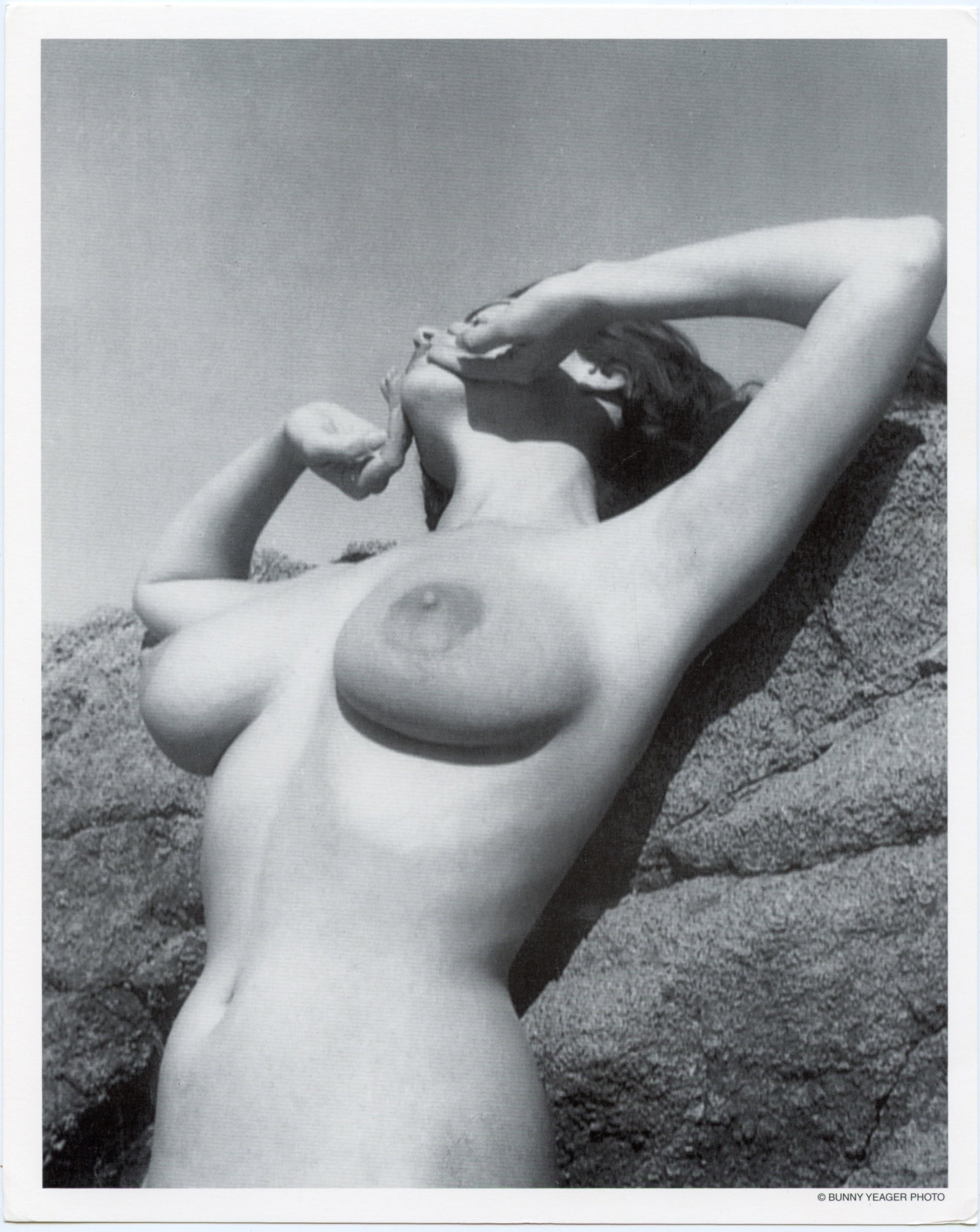 BUNNY YEAGER Vintage Pin Up Litho DIANE WEBBER: This lot is coming from Bunny Yeager's estate/archives. Linnea Eleanor "Bunny" Yeager (March 13, 1929 - May 24, 2014) was an American photographer and pin-up model. She met Bettie Page in 1954, and to