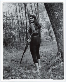 BUNNY YEAGER Vintage Pin Up Litho SELF PORTRAIT
