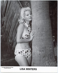 BUNNY YEAGER Vintage Pin Up Litho LISA WINTERS