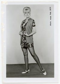 PIN UP Photo Estate BUNNY YEAGER 7" x 5"