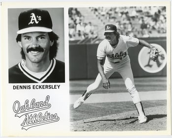 Original Still Or Reproduction Photo Baseball DENNIS ECKERSLEY