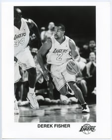 Original Still Or Reproduction Photo Basketball DEREK FISHER