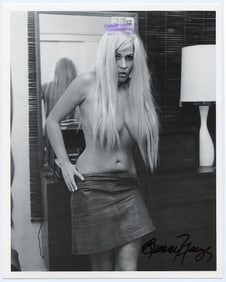 BUNNY YEAGER Vintage Pin Up SIGNED Litho Model USCHI