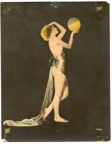 Authentic Scarce Vintage American Pin Up Print Illustration
